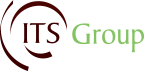 Animation soirée entreprises - Logo de l'entreprise ITS GROUP pour une préstation en réalité virtuelle avec la société TKorp, experte en réalité virtuelle, graffiti virtuel, et digitalisation des entreprises (développement et événementiel)