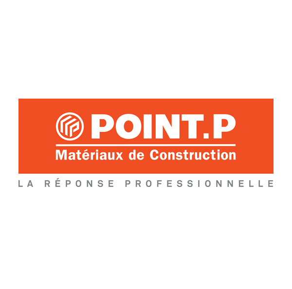 Animation soirée entreprises - Logo de l'entreprise Point P pour une préstation en réalité virtuelle avec la société TKorp, experte en réalité virtuelle, graffiti virtuel, et digitalisation des entreprises (développement et événementiel)